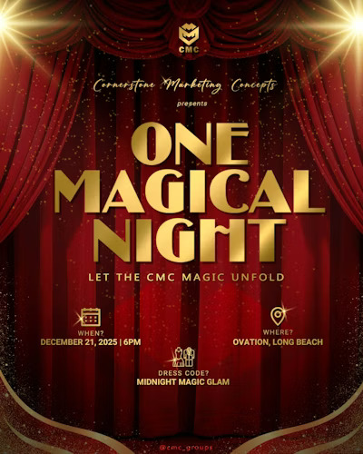 CMC Groups presents: One Magical Night!